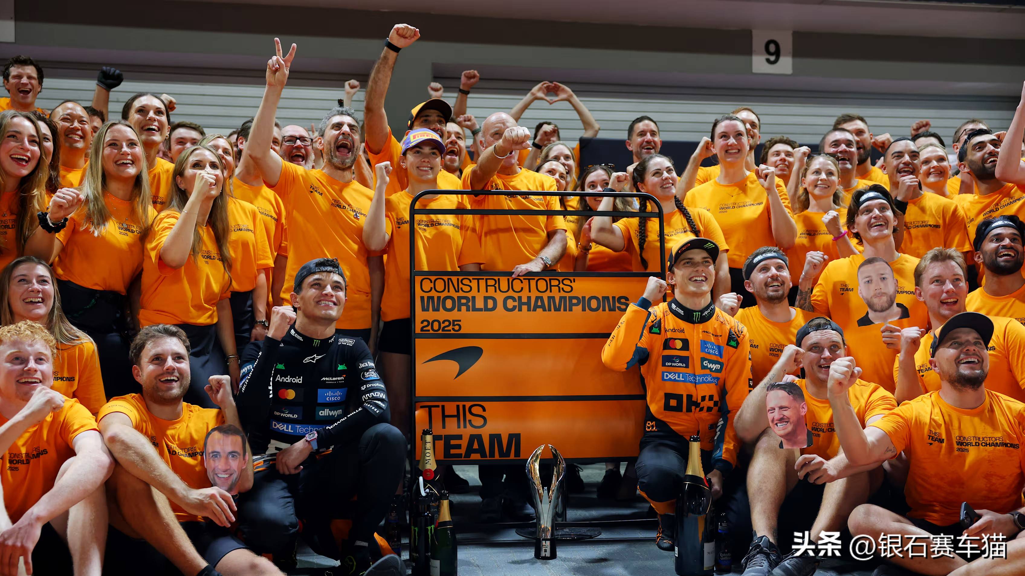 雷诺车队碾压迈凯伦，诺里斯统治全场